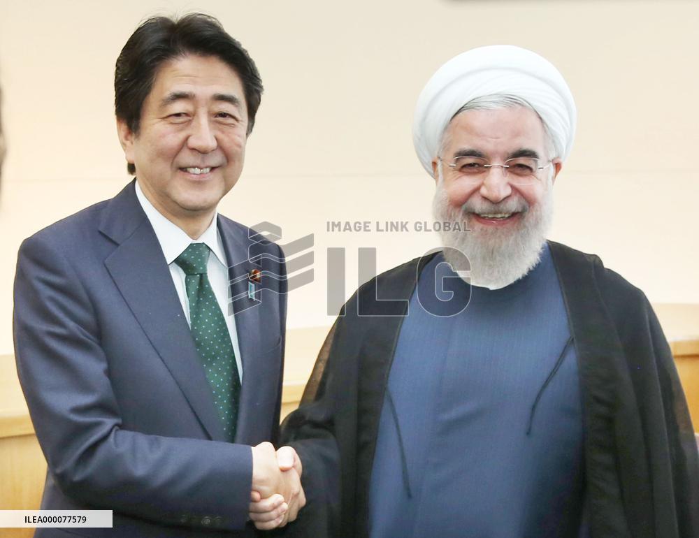Abe urges Iran to follow nuclear deal so Japan can boost investment