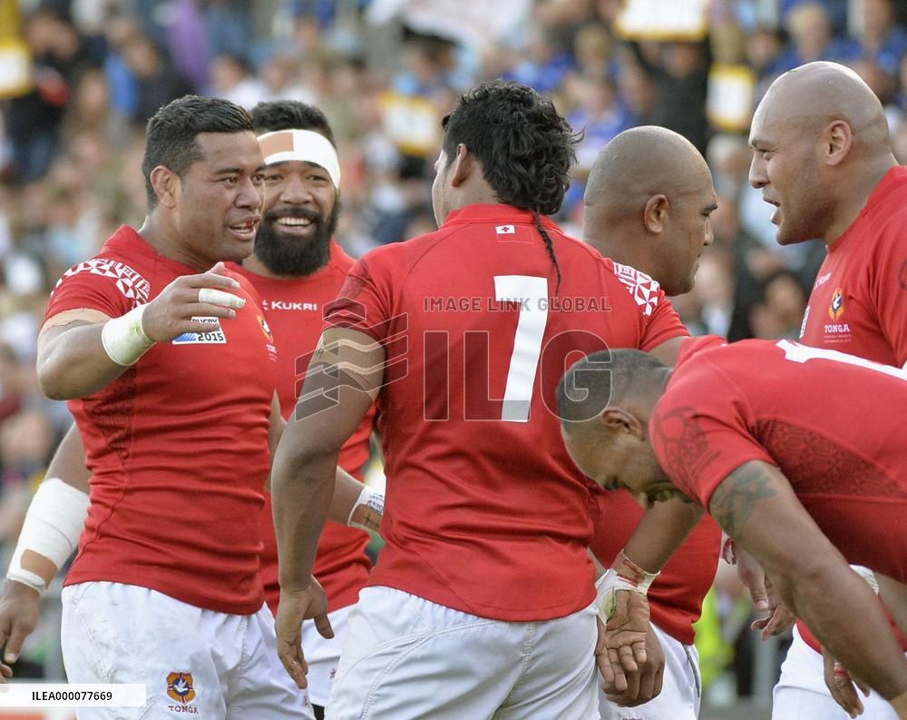 Tonga beat Namibia in Rugby World Cup