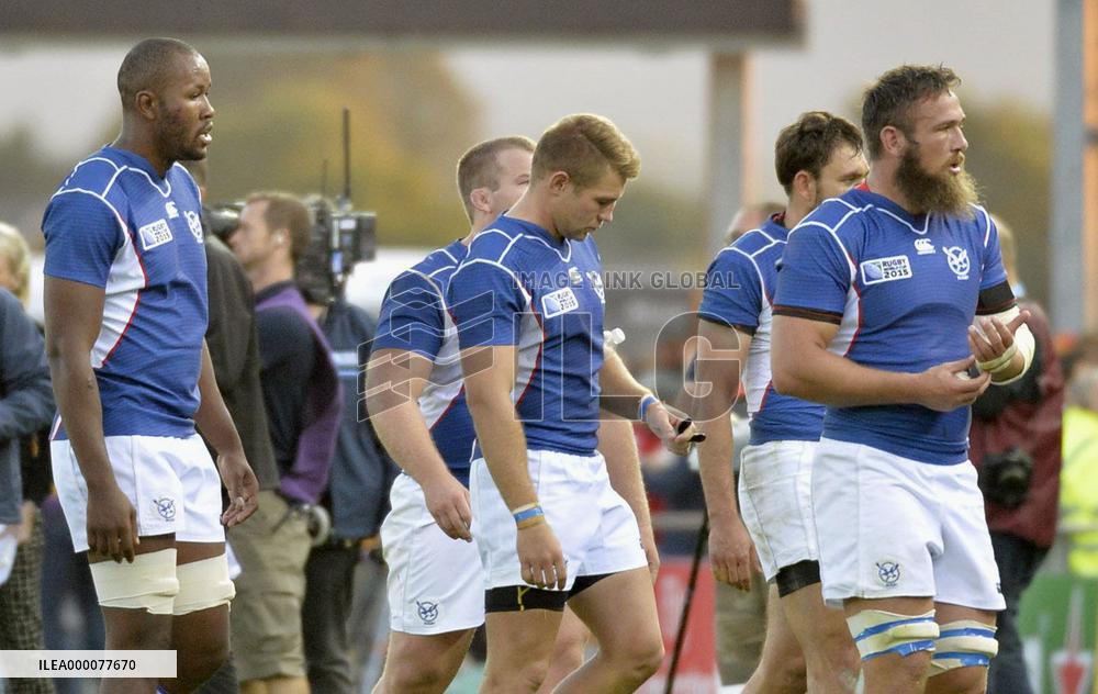 Tonga beat Namibia in Rugby World Cup