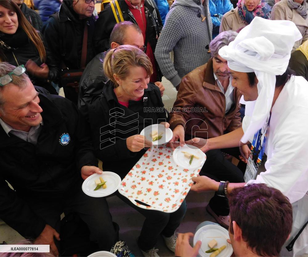 Japan Pavilion visitors enjoy Yamagata foods