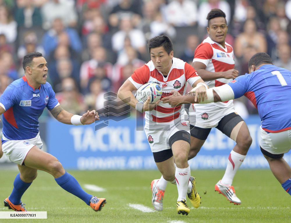 Japan face off against Samoa