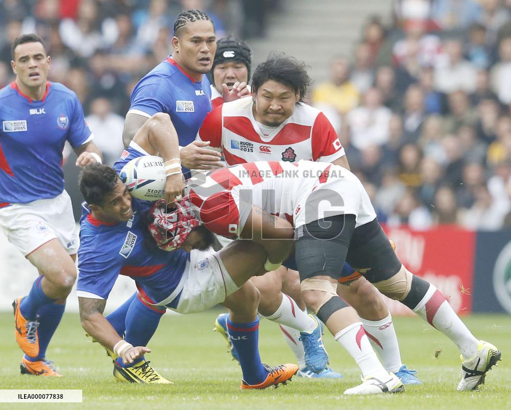 Japan face off against Samoa