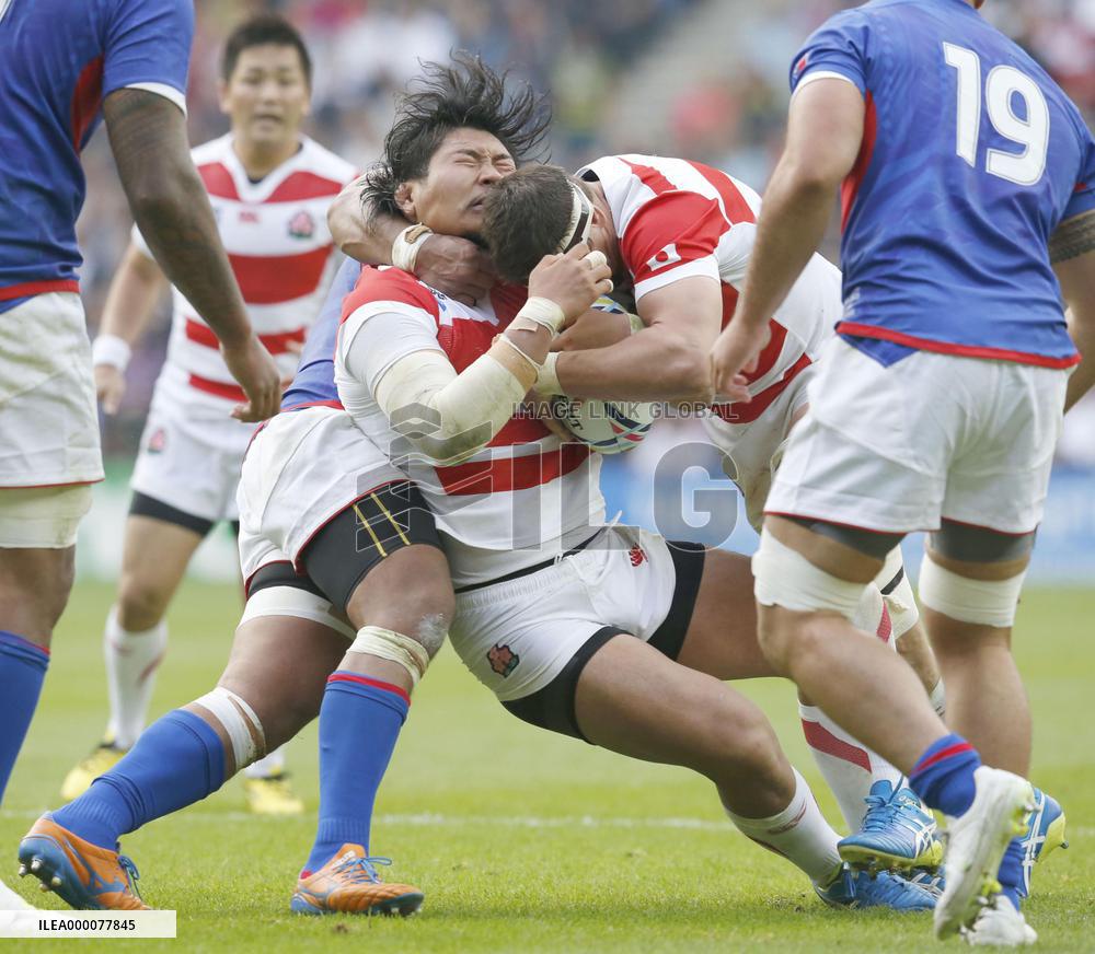 Japan face off against Samoa