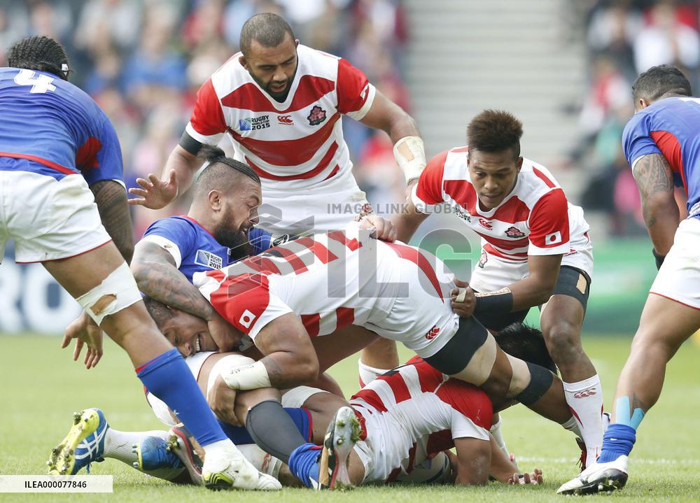 Japan face off against Samoa