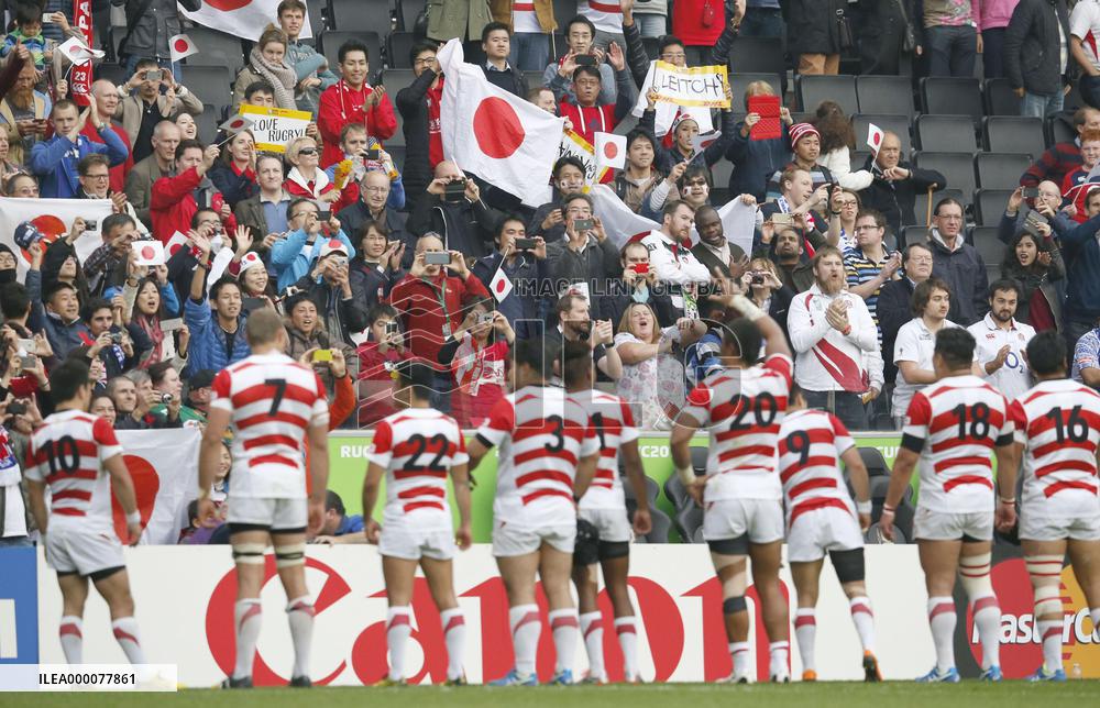Japan keep quarterfinal dream alive with clinical win over Samoa