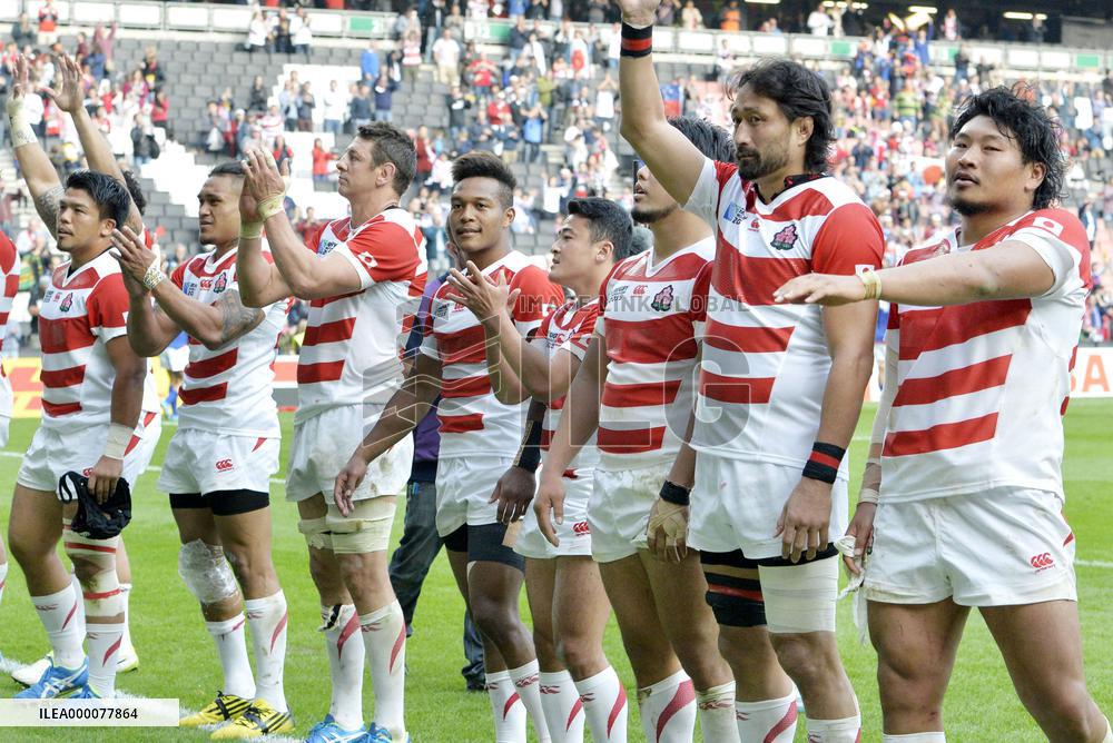 Japan keep quarterfinal dream alive with clinical win over Samoa