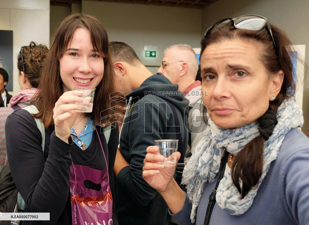 Rice, sake from Japan's Niigata Pref. introduced at Milan Expo