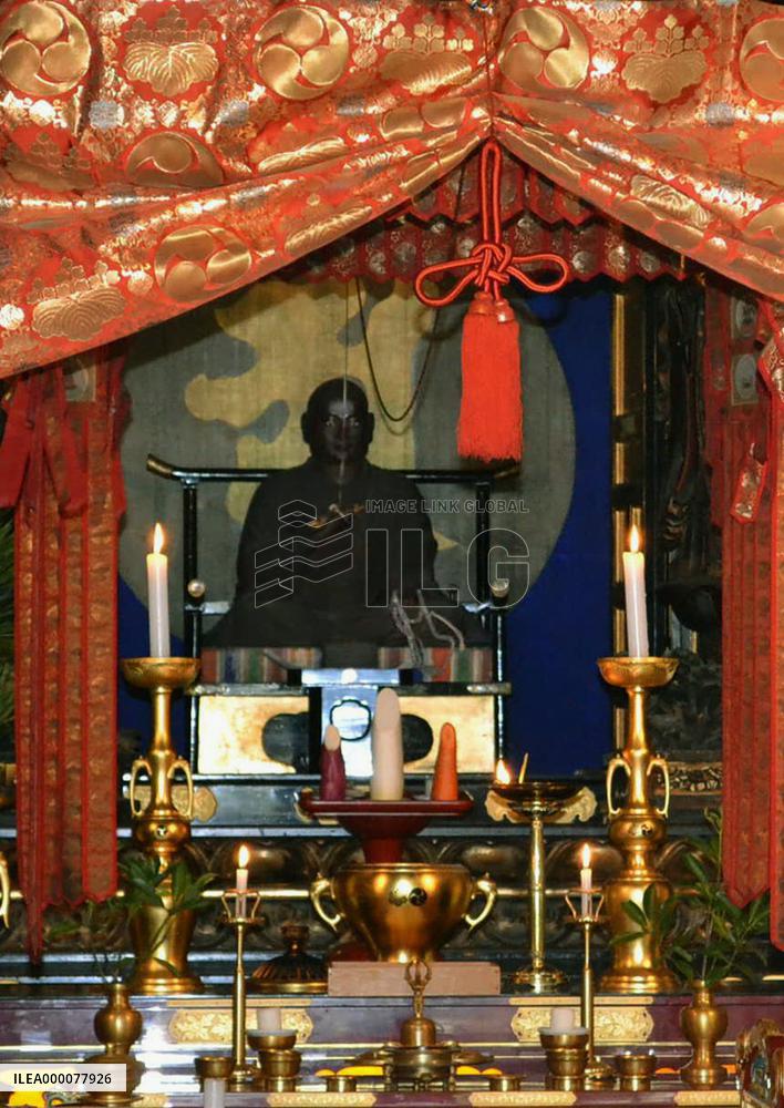 West Japan temple opens famed founder Kukai's statue to public