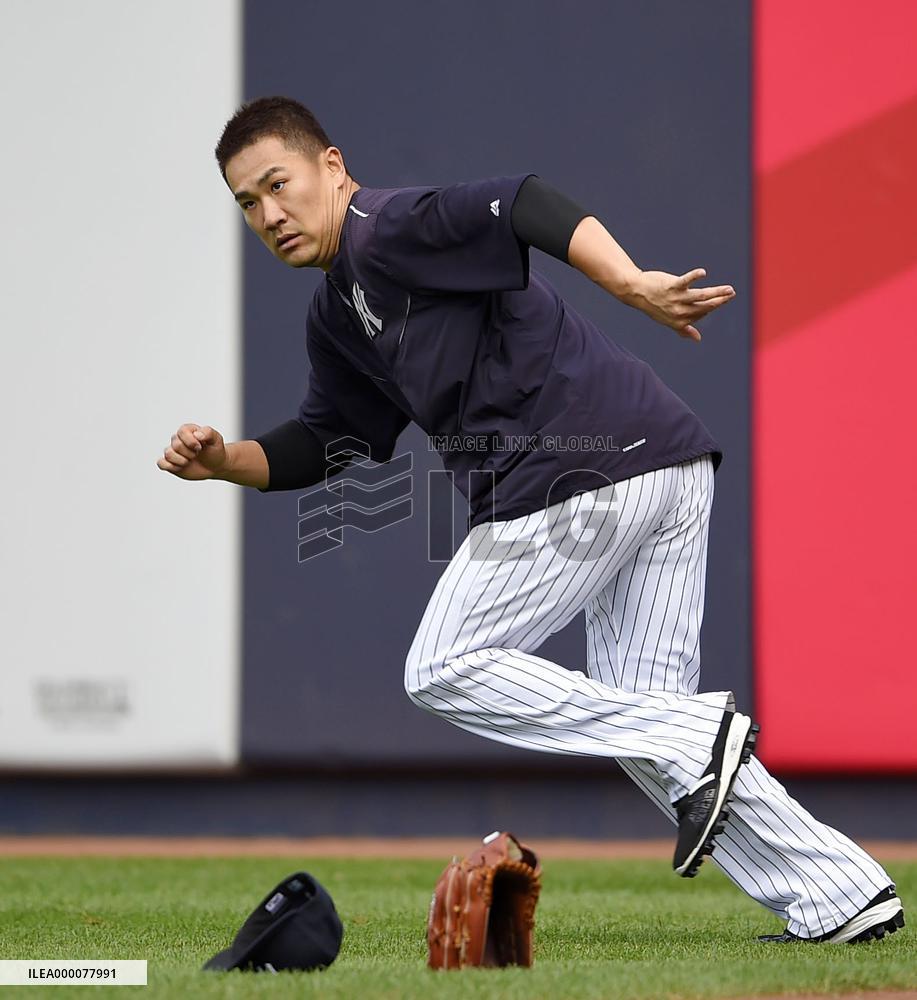 Tanaka ready to start Yankees' wildcard playoff game
