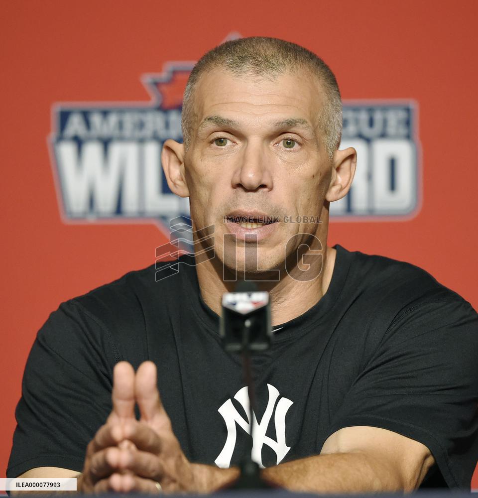Girardi attends press conference