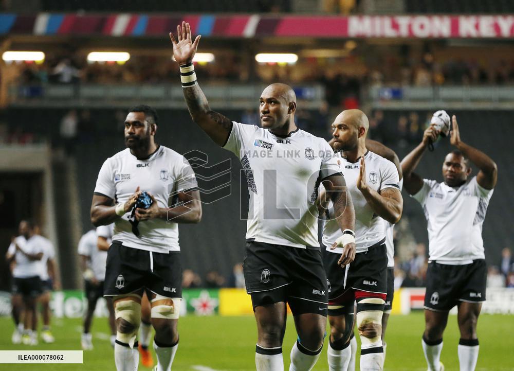 Fiji beat Uruguay in Rugby World Cup