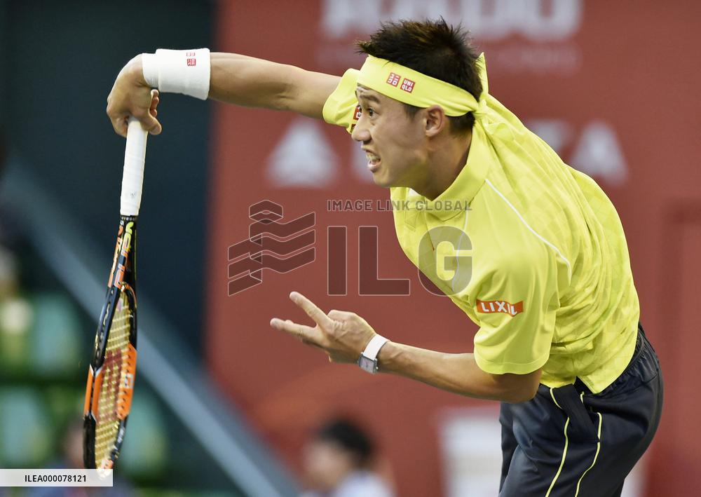 Japan's Nishikori advances to Japan Open quarterfinals