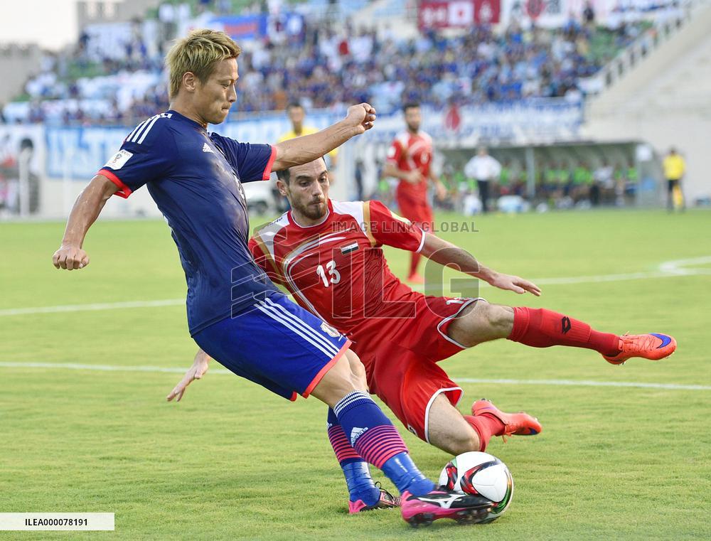 Japan vs. Syria in Asian qualifier for 2018 Russia World Cup