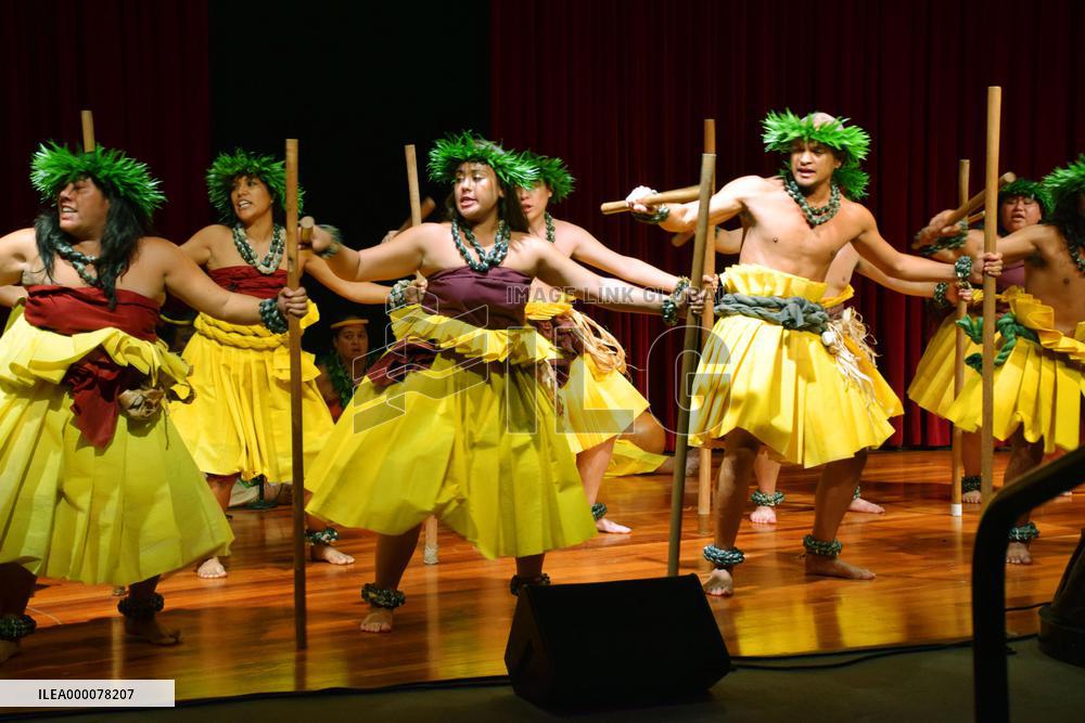 Shinto dance, hula jointly performed in Honolulu