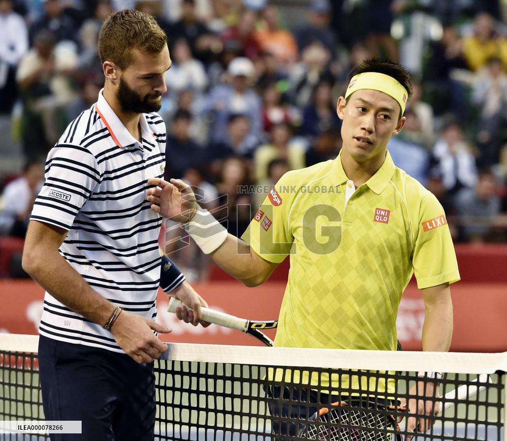 Nishikori defeated in Japan Open semifinals
