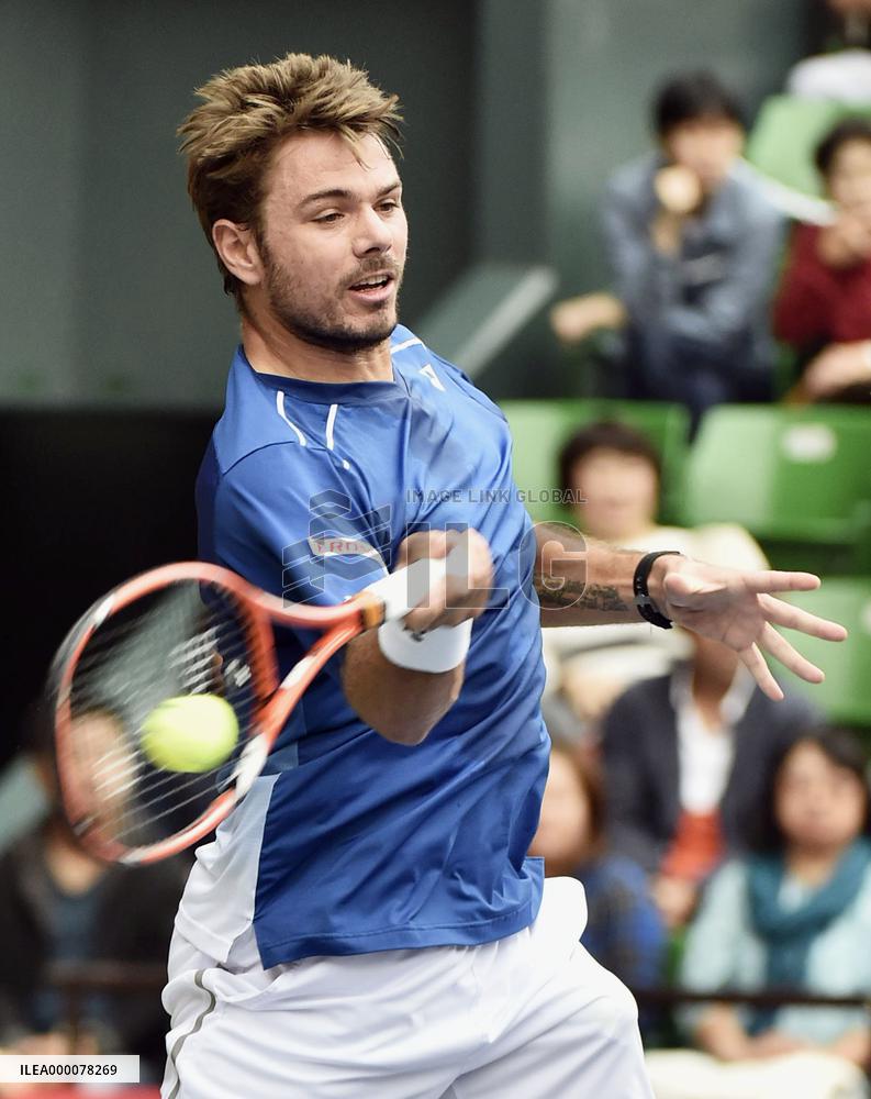 Wawrinka advances to Japan Open final
