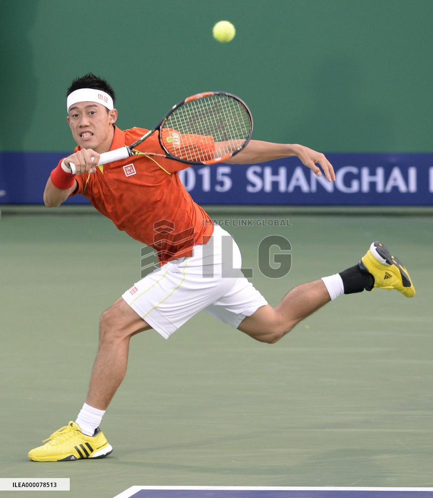Nishikori beaten by Anderson in 3rd round of Shanghai Masters