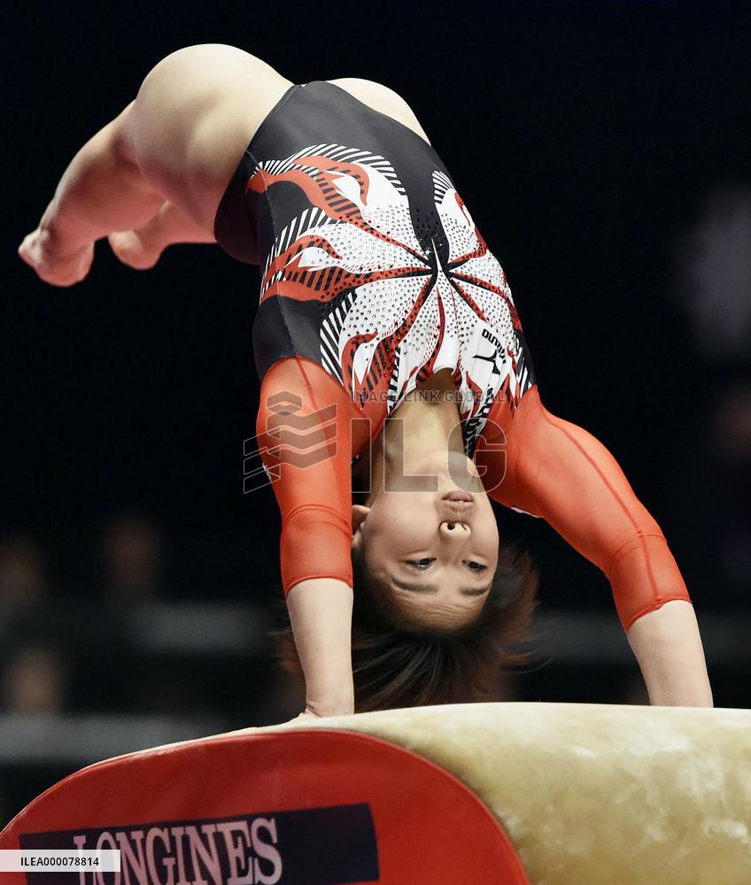 Japan's Murakami in world gymnastics championships