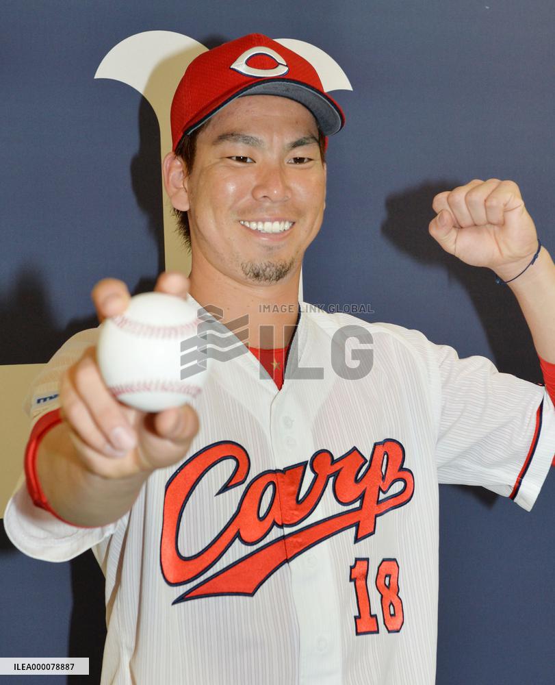 Baseball: Carp ace Maeda wins 2nd Sawamura Award