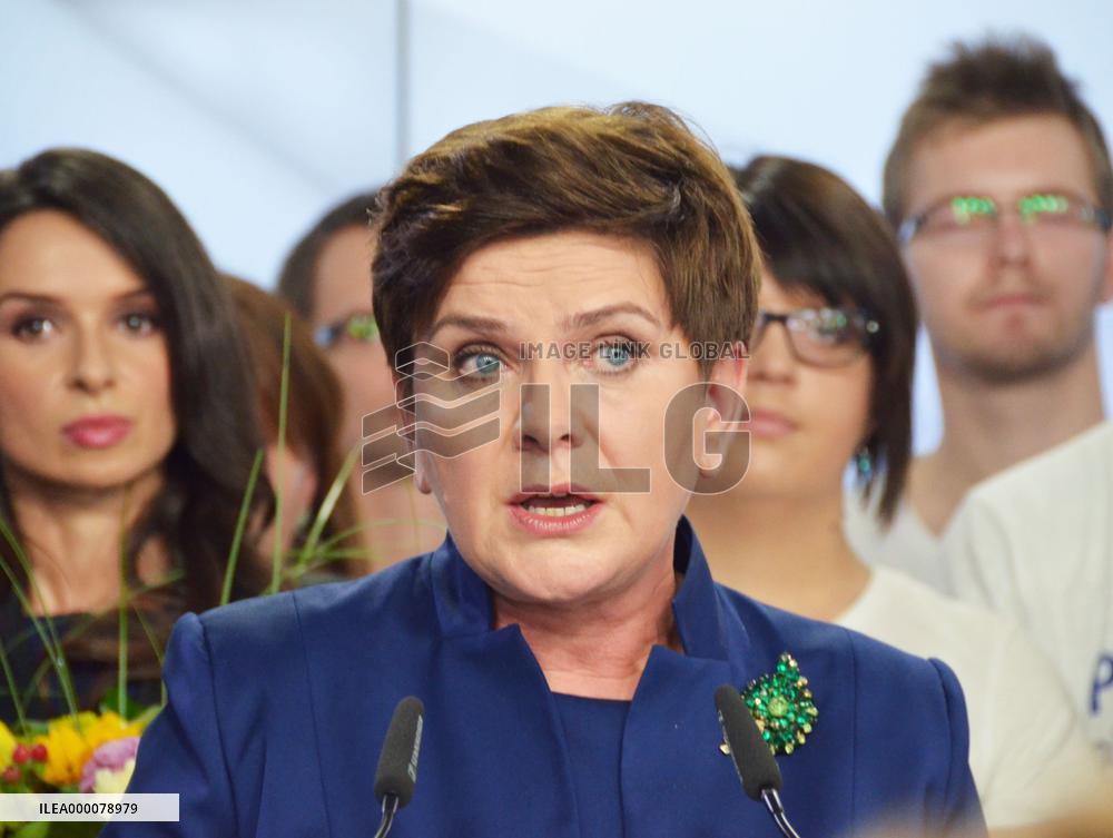 Poland's next Prime Minister Szydlo