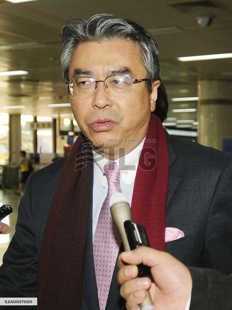 Sugiyama arrives in Seoul to attend vice ministerial talks