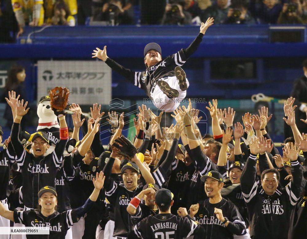 SoftBank Hawks wins 2nd straight Japan Series championship