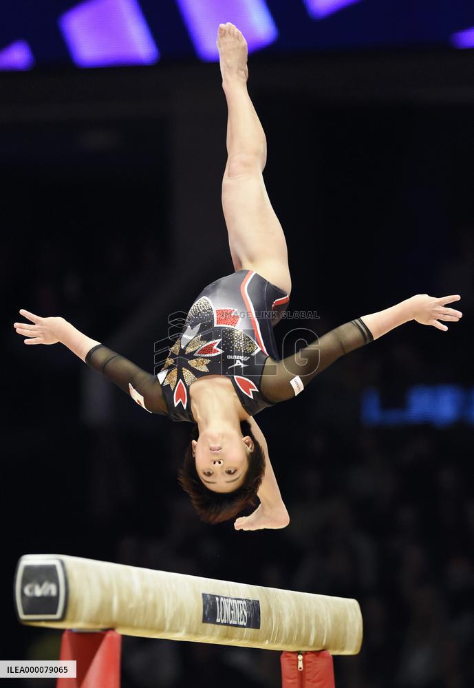 Japan's Murakami finishes 6th at world gymnastics c'ships