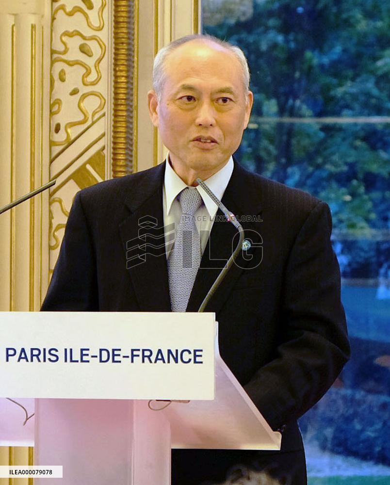 Tokyo governor explains efforts toward 2020 Olympics