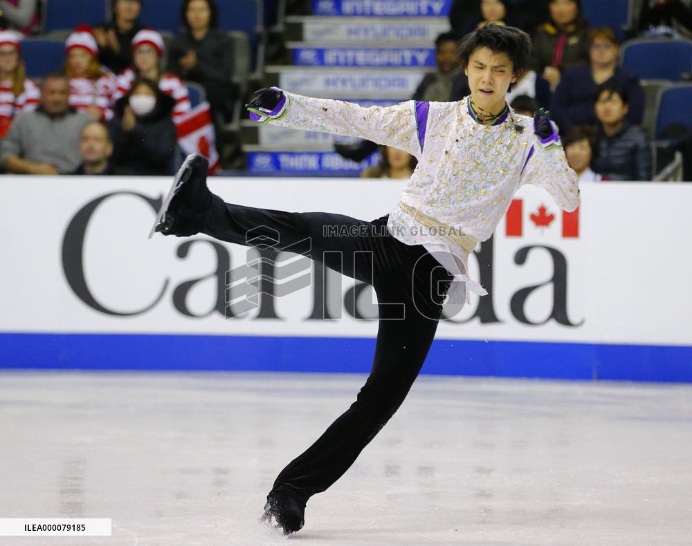 Hanyu takes 2nd at Skate Canada
