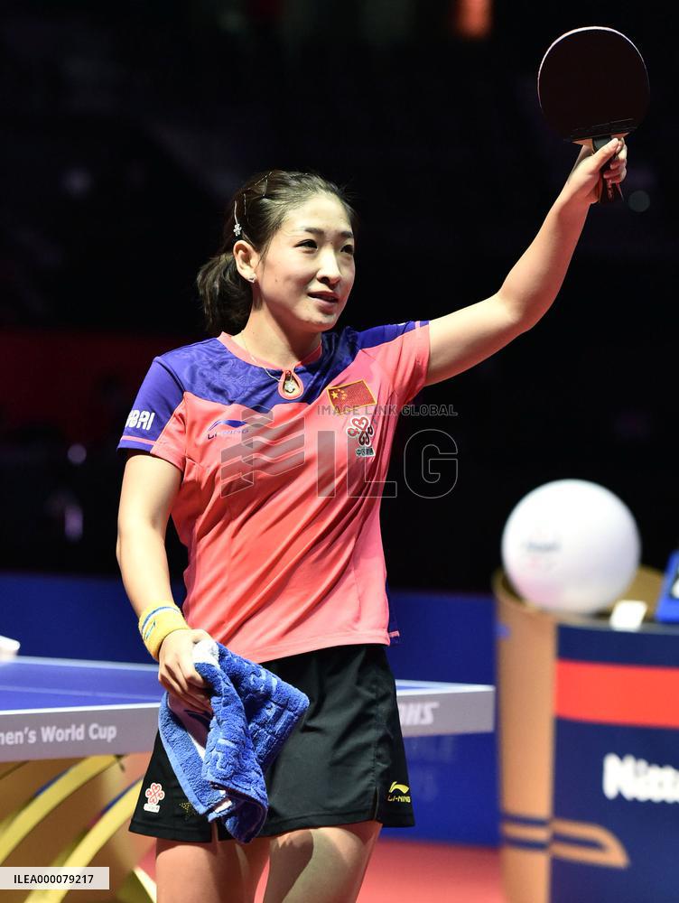 China's Liu Shiwen wins table tennis Women's World Cup
