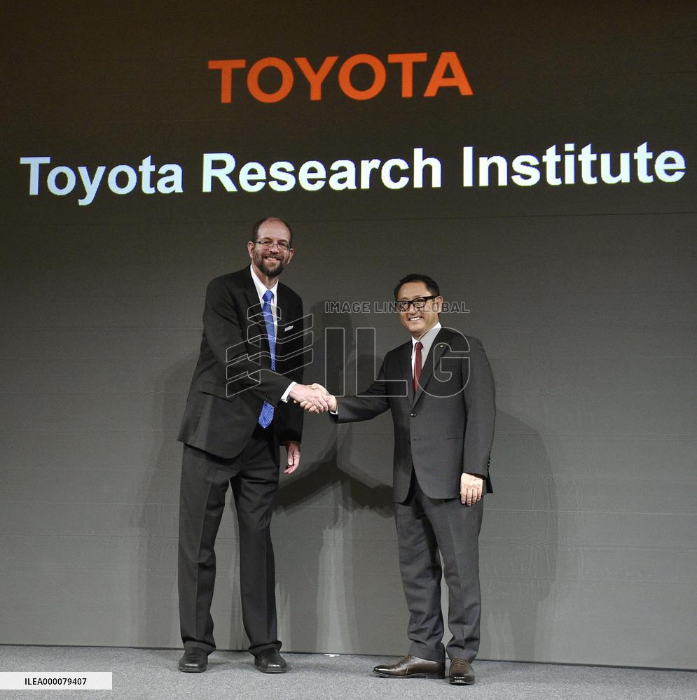 Toyota to set up R&amp;D entity on artificial intelligence