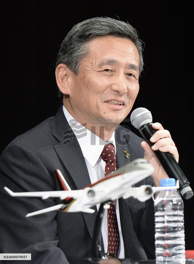 Japan's 1st passenger jet MRJ makes maiden flight