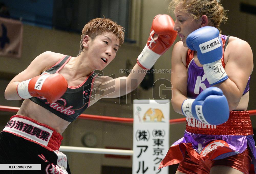 Shibata succeeds in 4th IBF light flyweight title defense