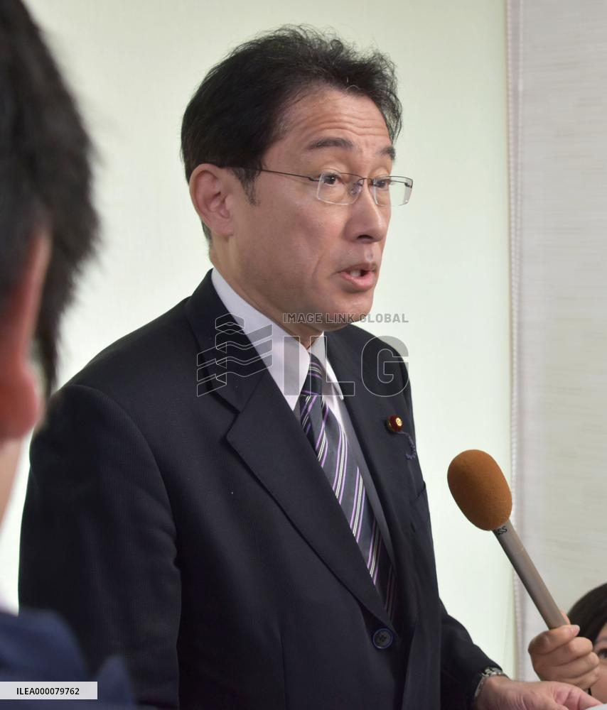 Japan stands with France: Kishida