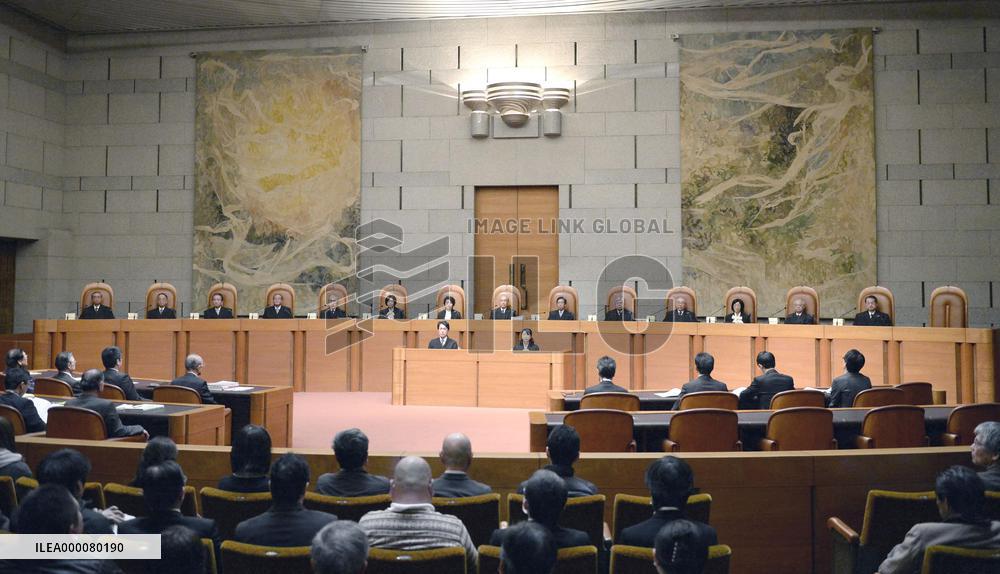 Top court questions constitutionality of 2014 election