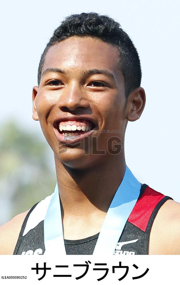 Sani Brown becomes 1st Japanese IAAF Rising Star winner
