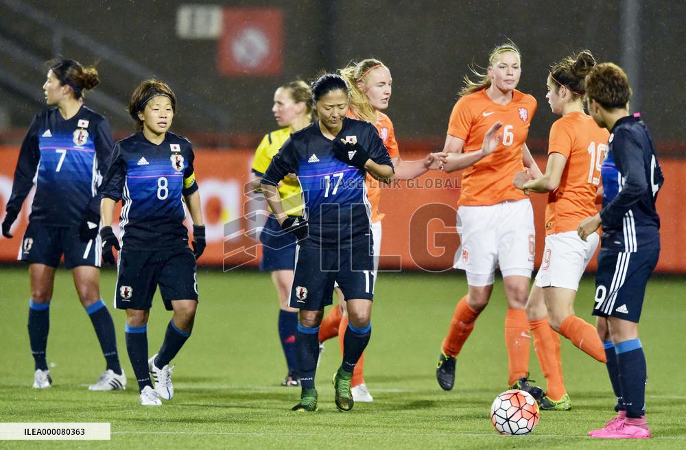 Soccer: Nadeshiko Japan beaten by Netherlands in friendly