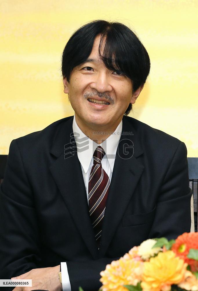 Prince Akishino turns 50