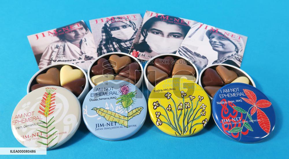 Chocolate to be presented to donors
