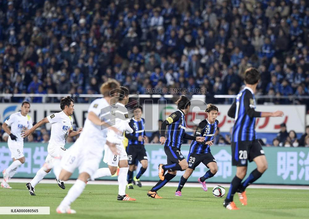J-League Championship Final 1st leg held in Osaka