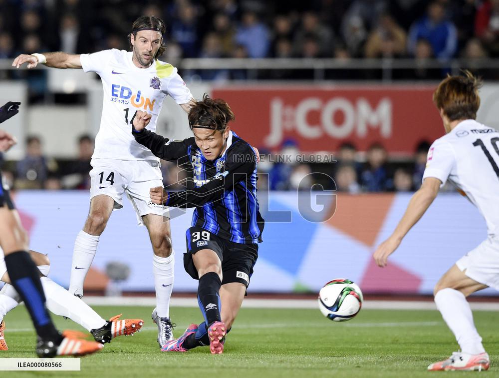 J-League Championship Final 1st leg held in Osaka