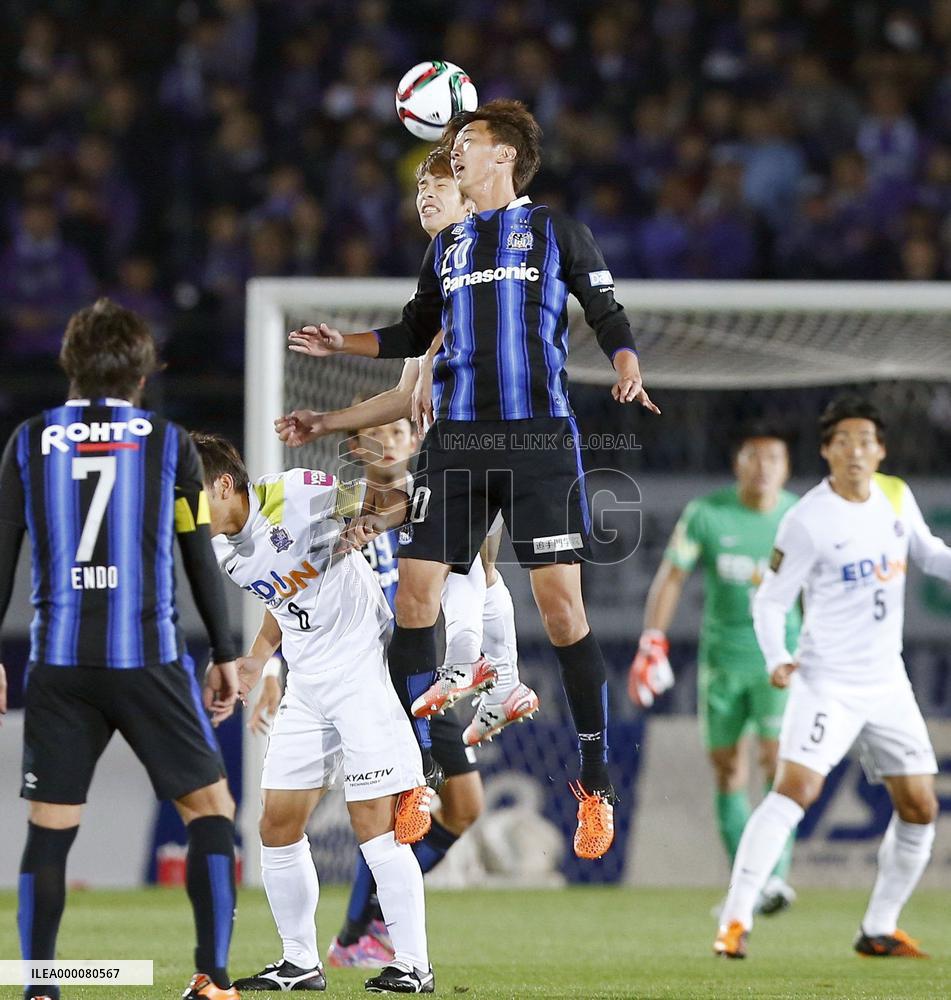 J-League Championship Final 1st leg held in Osaka
