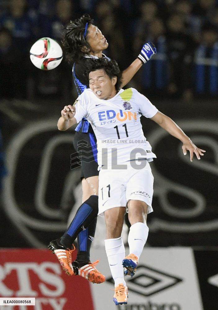 J-League Championship Final 1st leg held in Osaka