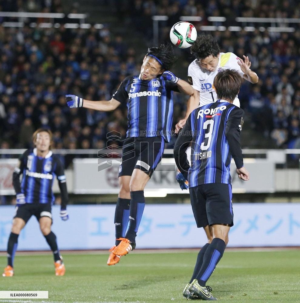 J-League Championship Final 1st leg held in Osaka