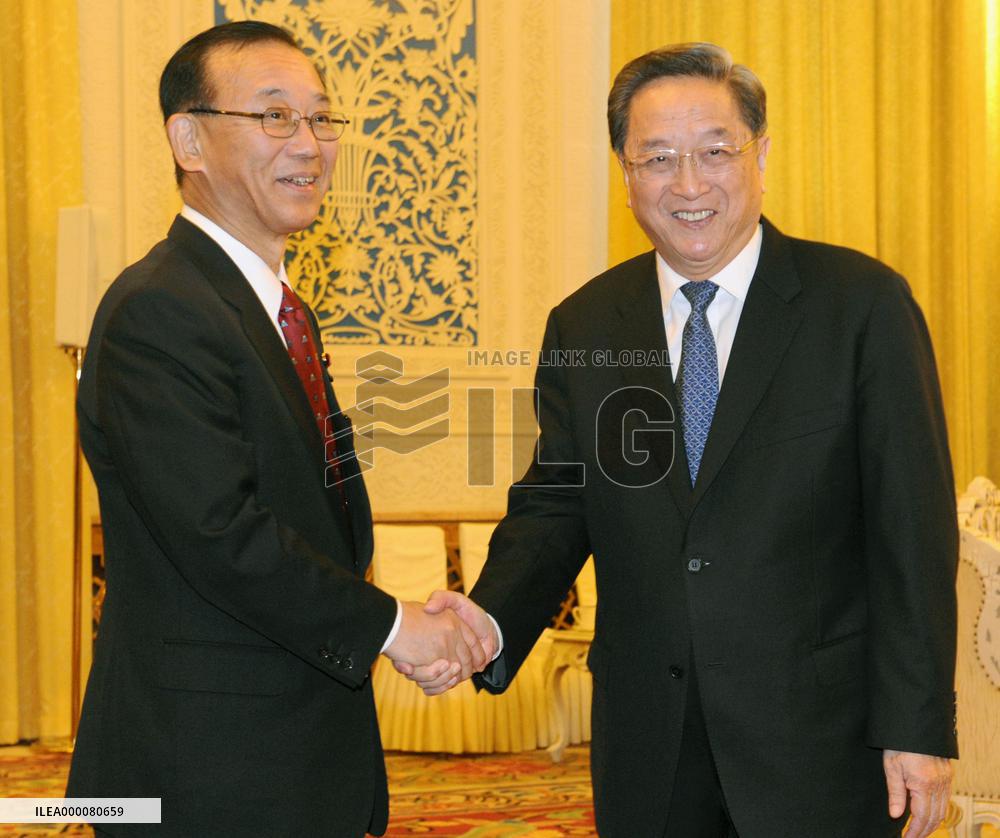 Japanese lawmakers, Chinese political adviser discuss bilateral ties