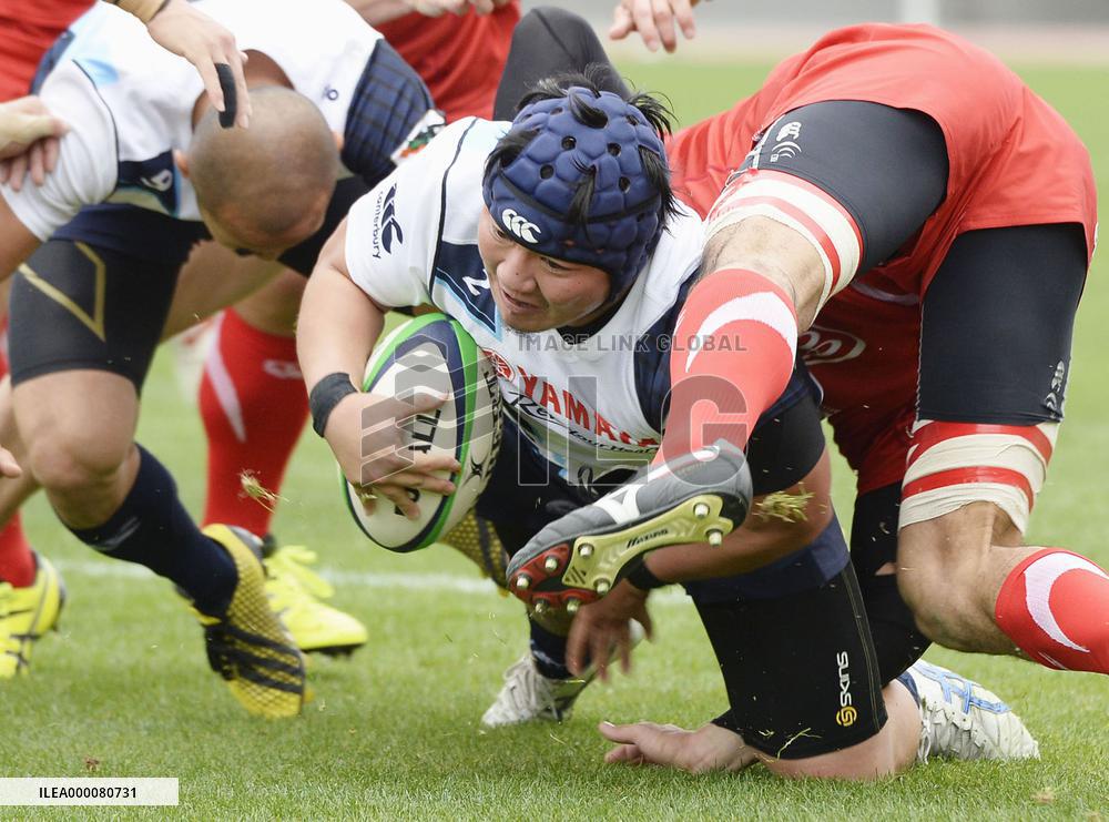 Rugby: Yamaha Jubilo beat Coca-Cola Red Sparks 38-28