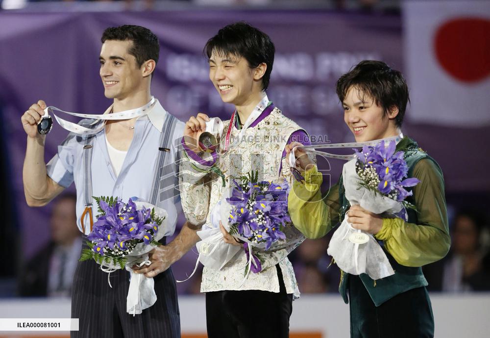 Hanyu wins Grand Prix Final title with record total