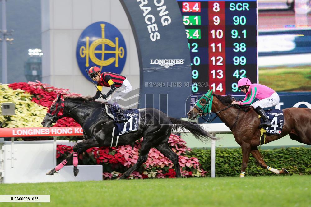 Japan's A Shin Hikari wins Hong Kong Cup