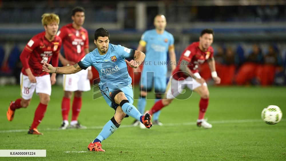 Barcelona FC win 3-0 against Guangzhou Evergrande FC