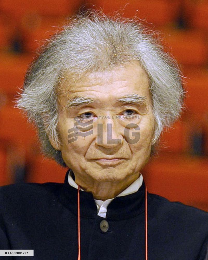 Seiji Ozawa to conduct Berlin Philharmonic in April 2016
